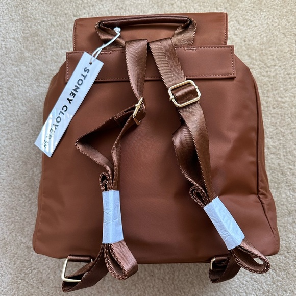 Stoney Clover Lane Nylon Flap Backpack chocolate brown main image 9